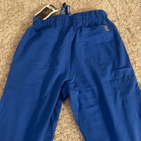 Med Couture RothWear Royl Royal Blue Scrub Joggers NWT - Picture 6 of 7